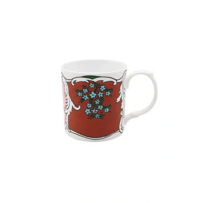 Twig New York Always Camille Mug In White;red;pink