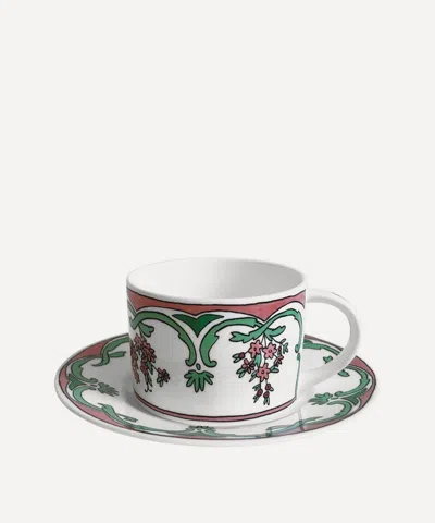 Twig New York Always Marie Cup And Saucer In Multi