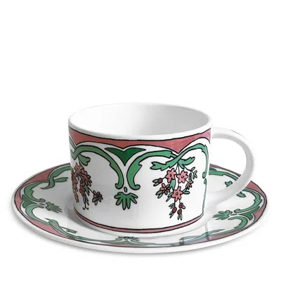 Twig New York Always Marie Cup And Saucer In Multi