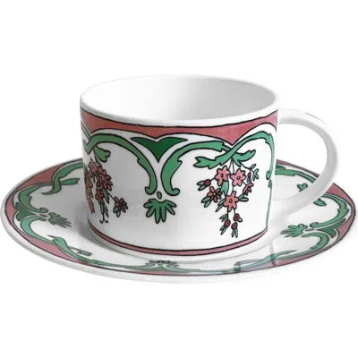 Twig New York Always Marie Cup & Saucer In Multi