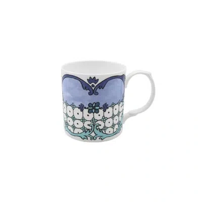 Twig New York Always Sophie Mug In White;dark Blue;light Blue