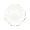 Twig New York Amelie - Brushed Gold - 11 In. Dinner Plate In Yellow