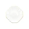 Twig New York Amelie - Brushed Gold - 8 In. Salad Plate In Yellow