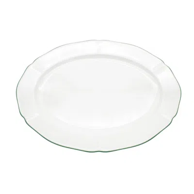 Twig New York Amelie - Forest Green - 14 In. Oval Platter
