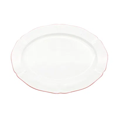 Twig New York Amelie - Roseate - 14 In. Oval Platter In Multi