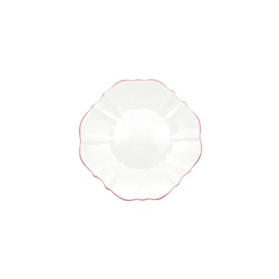 Twig New York Amelie - Roseate - 7 In. Bread & Butter Plate In White