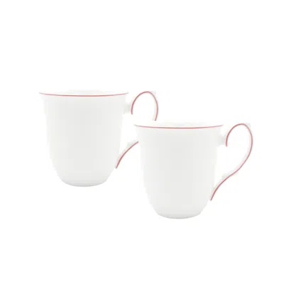 Twig New York Amelie - Roseate - Set Of Two Mugs In Multi