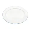 Twig New York Amelie - Royal Blue - 14 In. Oval Platter In Blue