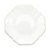 Twig New York Amelie Brushed Gold 7 Bread Canape Plate
