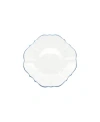 Twig New York Amelie Royal Blue Rim 6.5" Bread Plate In White