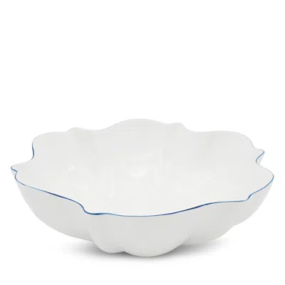 Twig New York Amelie Serving Salad Bowl In Blue/white
