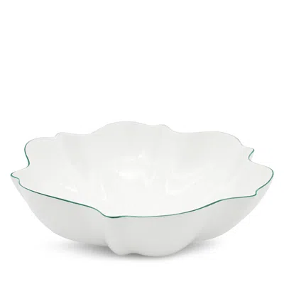 Twig New York Amelie Serving Salad Bowl In Green/white