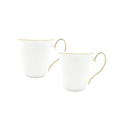 Twig New York Amelie Set Of 2 Mugs In Gold