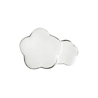 Twig New York Blooming - Flatware Rest - Platinum Line In White