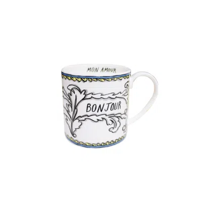 Twig New York Bonjour Mon Amour - Mug In Multi