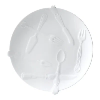 Twig New York Cutlery 10.75" Dinner Plate In White