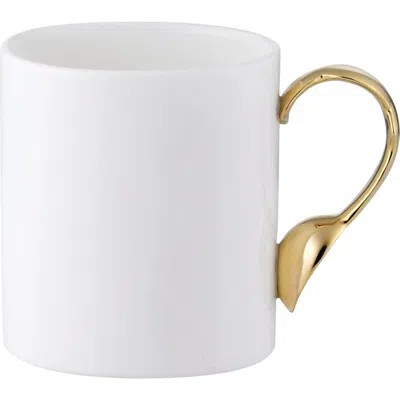 Twig New York Cutlery Oval Mug In White