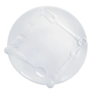 Twig New York Cutlery Salad Plate In White