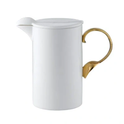 Twig New York Cutlery Tall Teapot In White