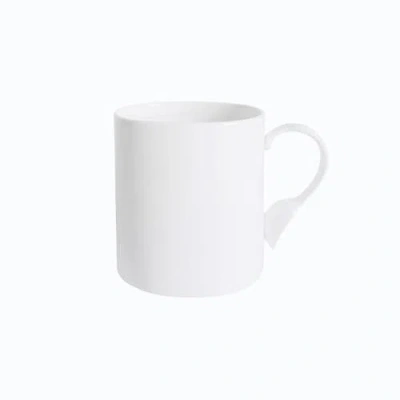 Twig New York Cutlery White Oval Mug