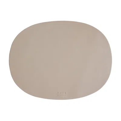 Twig New York Deco Placemats, Set Of Two - Milky Brown In Neutral