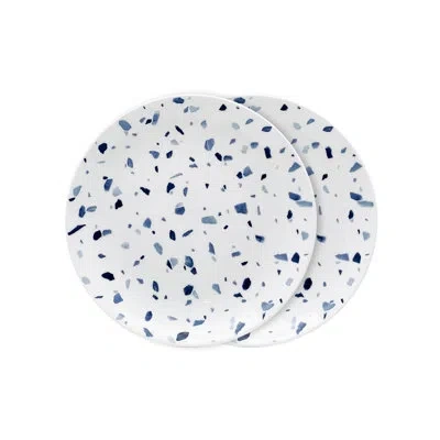 Twig New York Dinnerware Set - Service For 2 In Blue;white