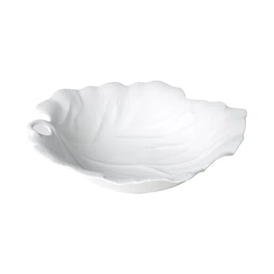 Twig New York Foliage - Large Bowl In White