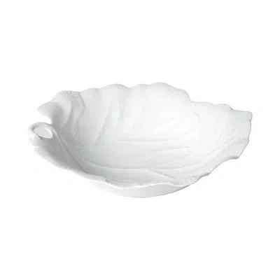 Twig New York Foliage Large Serving Bowl In White