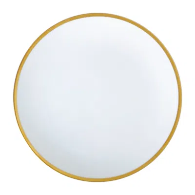 Twig New York Golden Edge - 12 In. Charger Plate In White