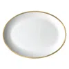 Twig New York Golden Edge - 11in. Oval Platter In Gold