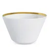 Twig New York Golden Edge Dessert Fruit Bowl In White