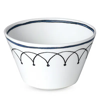 Twig New York H. Blue Bird Dessert Fruit Bowl In White
