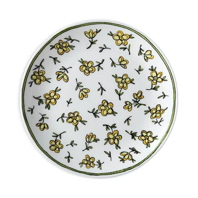 Twig New York H. Daisy Chain 8 Salad Dessert Plate In White