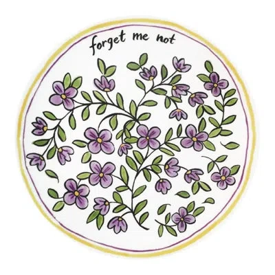 Twig New York Heritage 8.5" Bone China Salad Plate In Multi