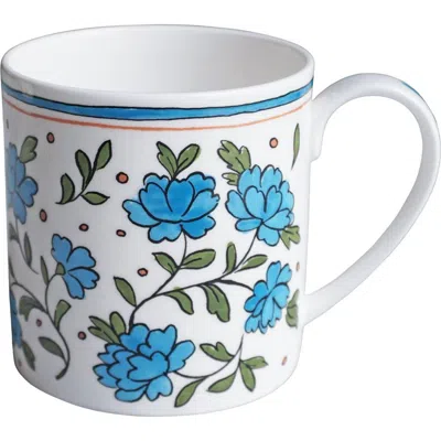 Twig New York Heritage Bachelor Button Blooming Mug In Blue