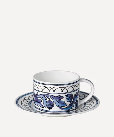 Twig New York Heritage Blue Bird Cup And Saucer