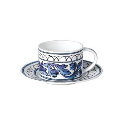 Twig New York Heritage Blue Bird Cup And Saucer