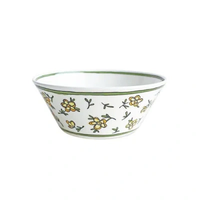 Twig New York Heritage Daisy Chain Cereal & Soup Bowl In Multi