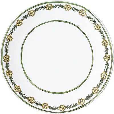 Twig New York Heritage Daisy Chain Dinner Plate In Green
