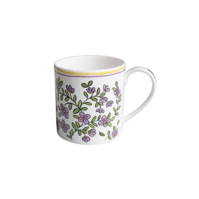 Twig New York Heritage Forget Me Not Blooming Mug In White