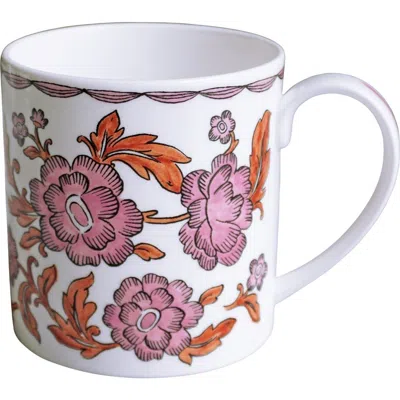 Twig New York Heritage Rosa Rugosa Blooming Mug In Multi