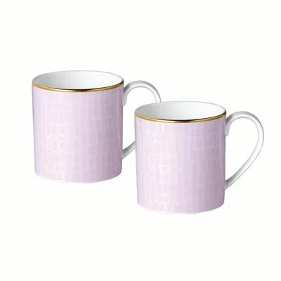 Twig New York Layla Bone China Coffee Mug In Light Purple