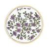 Twig New York Molly Hatch Forget Me Not Salad/dessert Plate