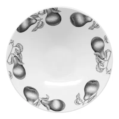 Twig New York Olive Market - 10 In. Salad Bowl - Pear In Multi