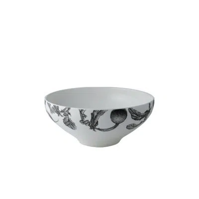 Twig New York Olive Market Cereal/soup Bowl In Black;white