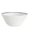 Twig New York Platinum Edge Cereal/soup Bowl In White