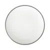 Twig New York Platinum Edge Dinner Plate In Gray