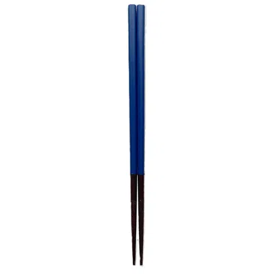 Twig New York Sandal Chopsticks Set Of Four - Deep Blue