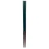 Twig New York Sandal Chopsticks Set Of Four - Deep Green In Green