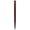 Twig New York Sandal Chopsticks Set Of Four - Deep Red In Burgundy